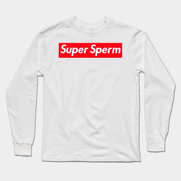 Super Sperm by AiReal Apparel Long Sleeve T-Shirt by airealapparel